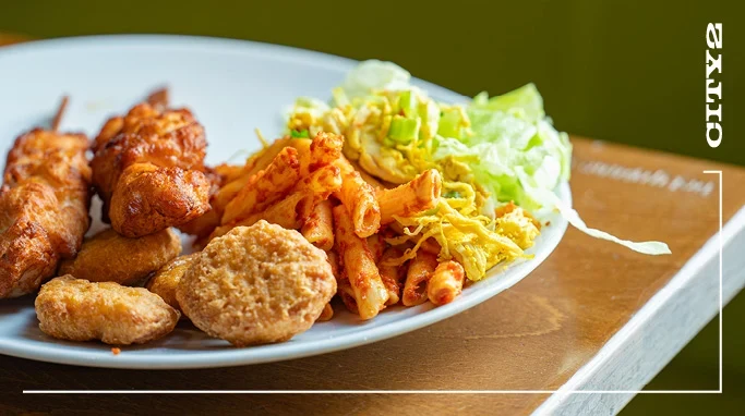 frisklavet asiatisk mad fra Det Grønne Køkken - Thai take away i City2 i Taastrup